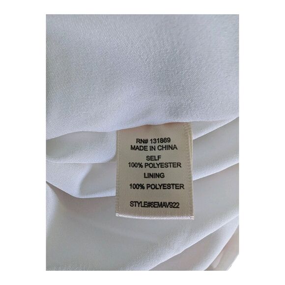 Jessica Simpson Floral Hanky Hem Dress XL Asymmetric Spaghetti Strap Slip Lined - Picture 10 of 11